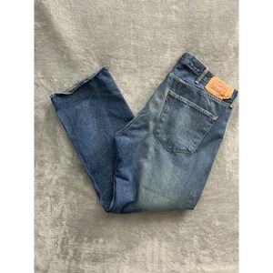 Levi's 501 Jeans Mens 40x30 Straight Leg Button Fly Blue Made In Mexico Denim